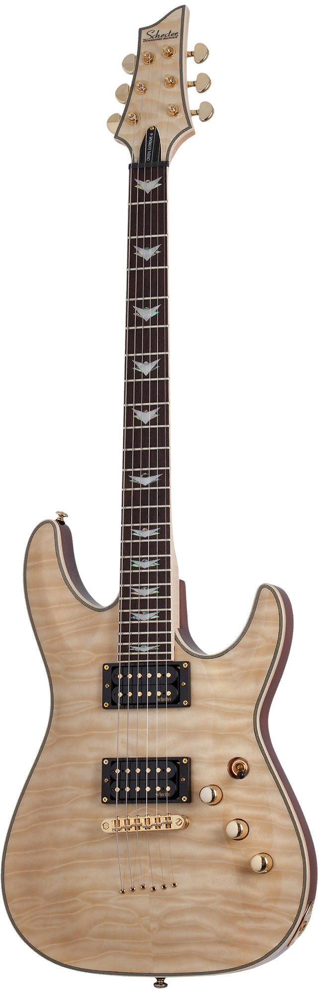 Schecter omen top extreme 6 black