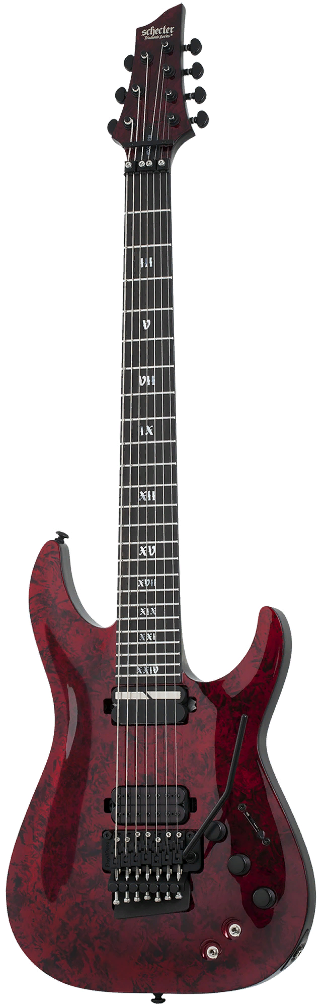 Schecter apocalypse store purple reign