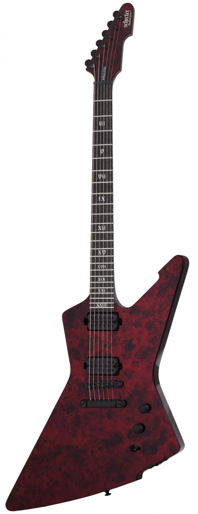 Schecter pt apocalypse red outlet reign 1292 guitar