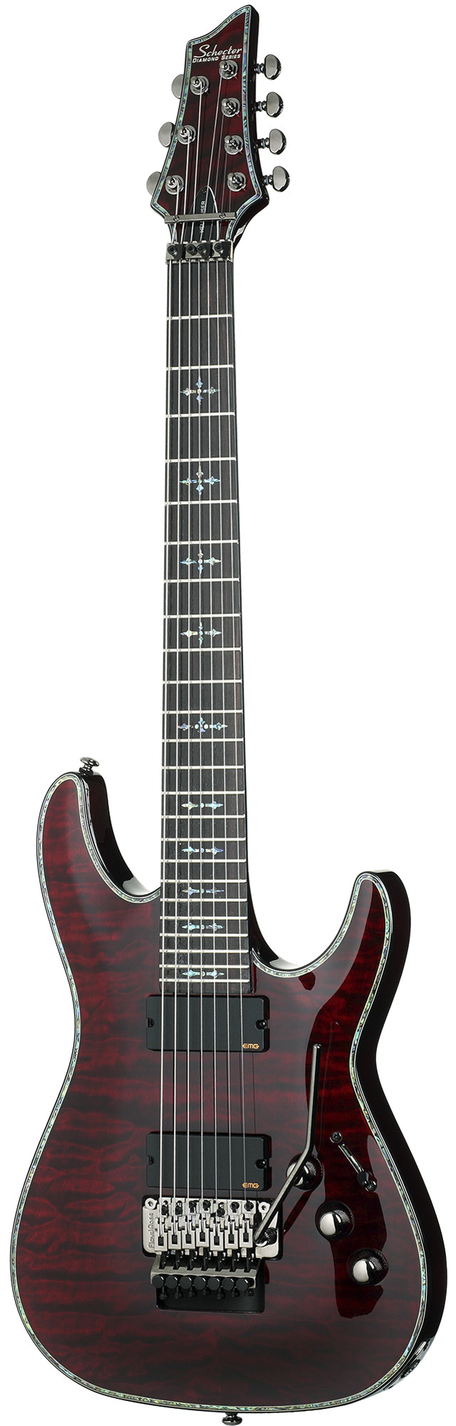 ギター SCHECTER Hellraiser AD-C-7-HR (BCH) SCHECTER C-7 HellRaiser [AD-C-7-HR] (BLK) ｜イケベ楽器店オンライン