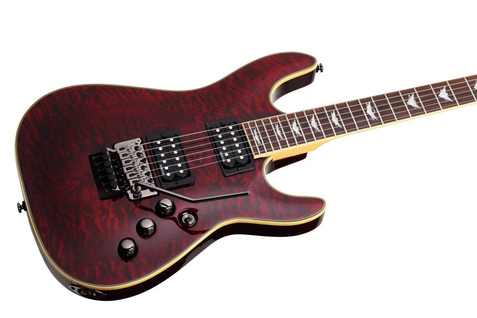 Schecter omen extreme 6 best sale black